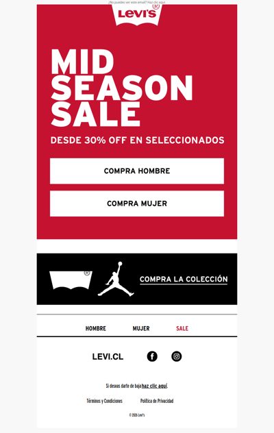 ¡Correr! 💥Mid Season Sale desde 30% OFF