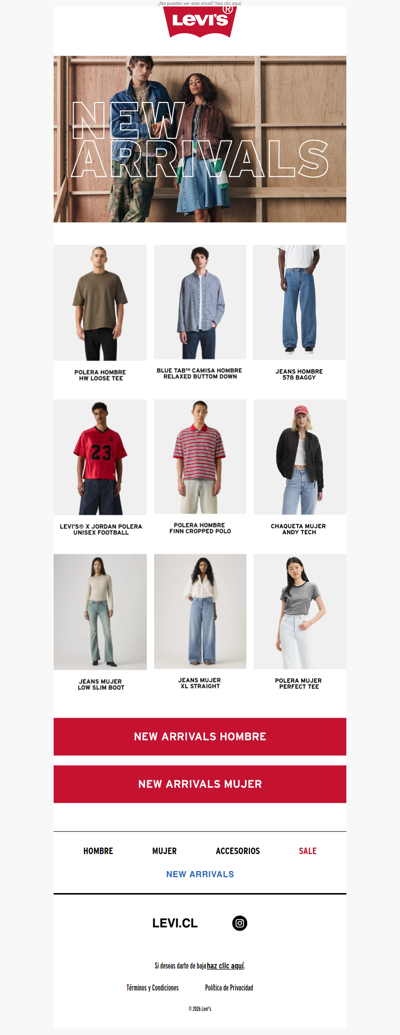 Lo último en Levi’s ya está aquí 🔥