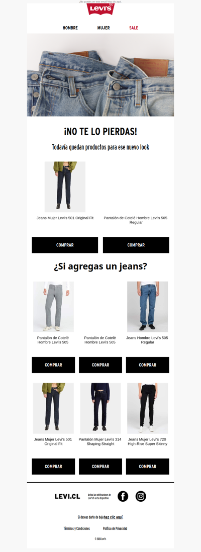 ¿Sin decidir? 🥵 Ese look que armaste sigue esperando por ti