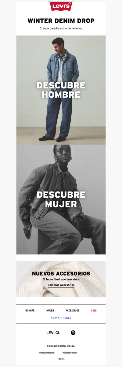 Winter Denim Drop 🔥 hecho para el frío