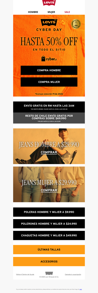 🚨 ¡Comenzó Cyber Day! Hasta 50% OFF en todo el sitio