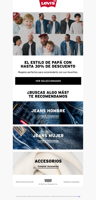 🎁 El estilo de Papá tiene hasta 30% OFF