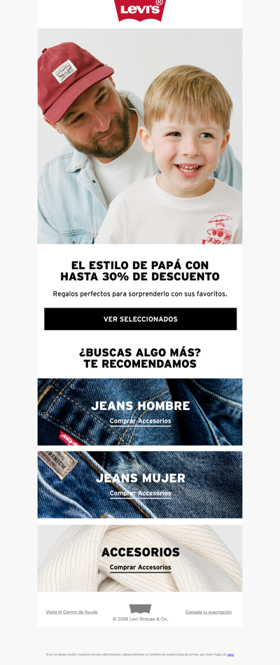 🎁 Hasta 30% OFF en los favoritos de Papá