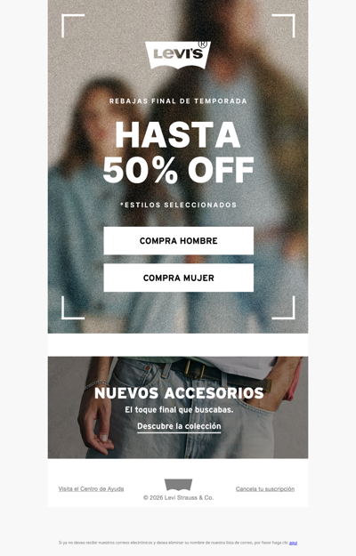 🔥Rebajas Final de Temporada: hasta 50% OFF