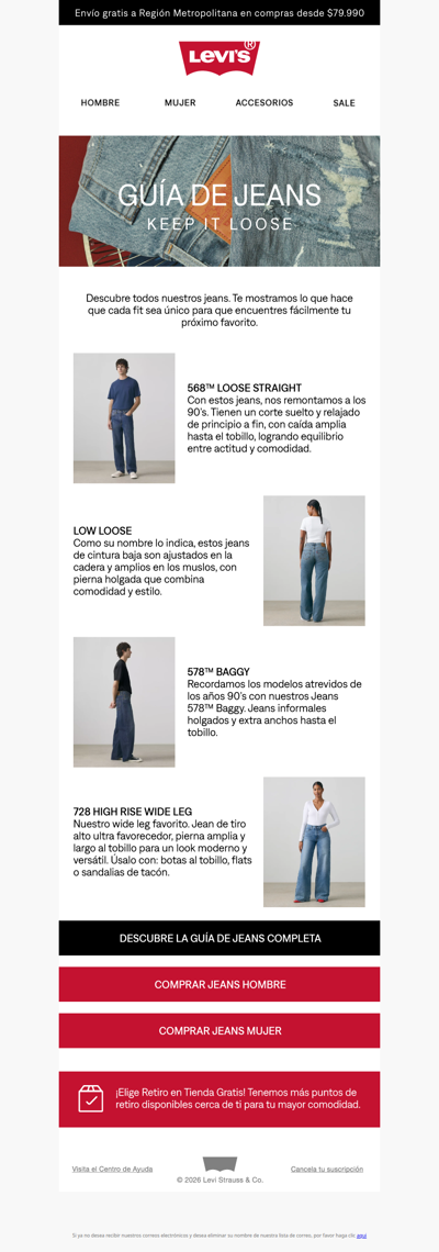 Guía de Jeans Keep It Loose 👖el fit que todos quieren