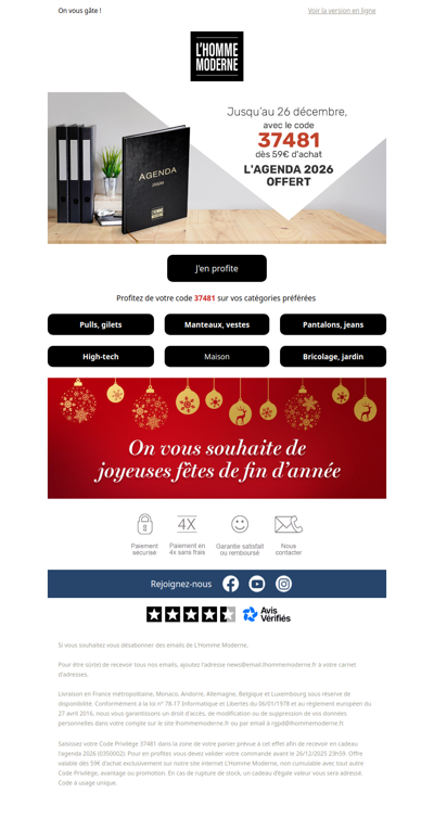 Un cadeau vous attend 🎁