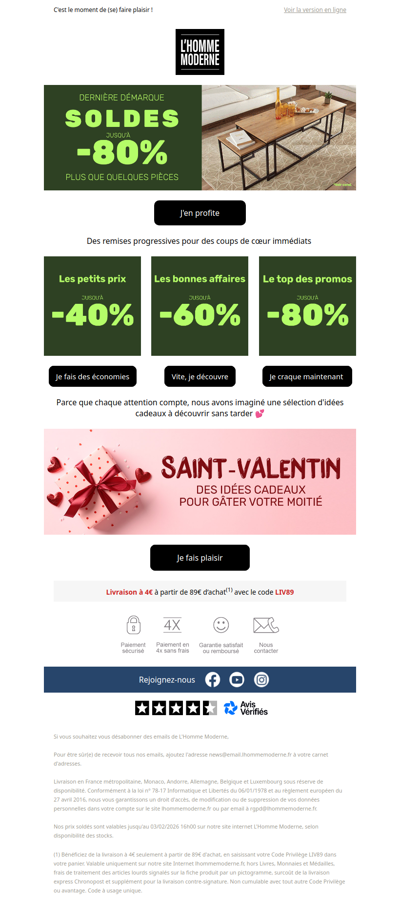 Entre bonnes affaires et belles attentions 😍