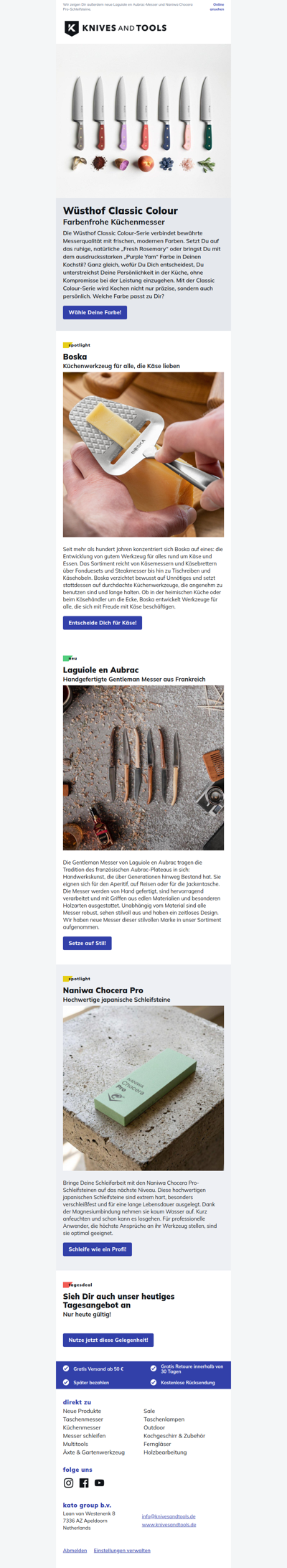 NEU: Wüsthof Classic Colour. Mache Deine Küche bunter!