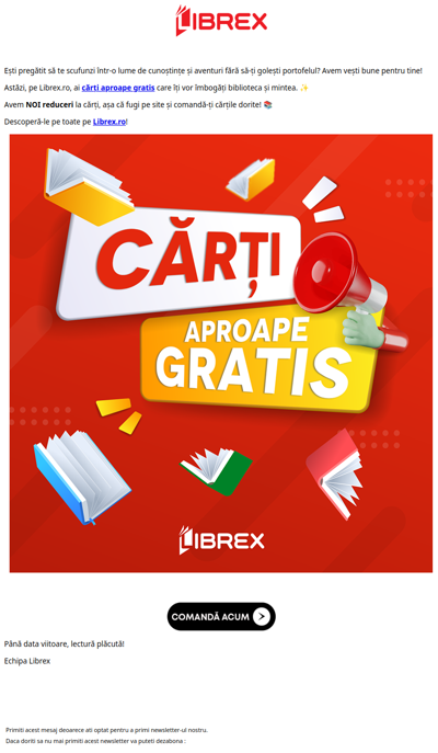 Cărți aproape gratis 🤑