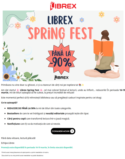 START Librex Spring Fest! 🌸 📚