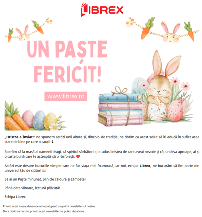 Hristos a Înviat! Gânduri bune de Paște 🐣