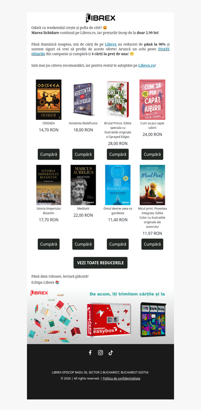 Cărți aproape gratis! 🤑