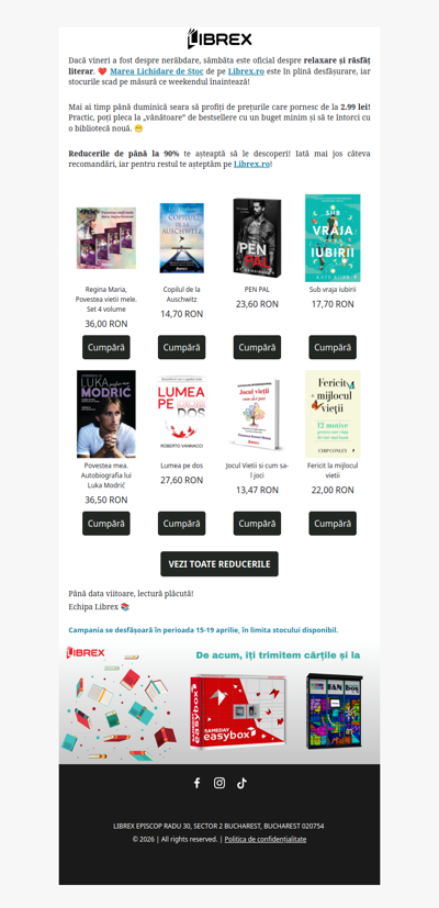 Bestsellere de la 2.99 lei! 🤑