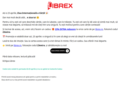 Azi e ziua ta, cititorule! ❤️📚