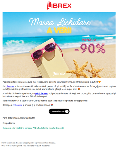 📣 Marea Lichidare a Verii a început! ☀️