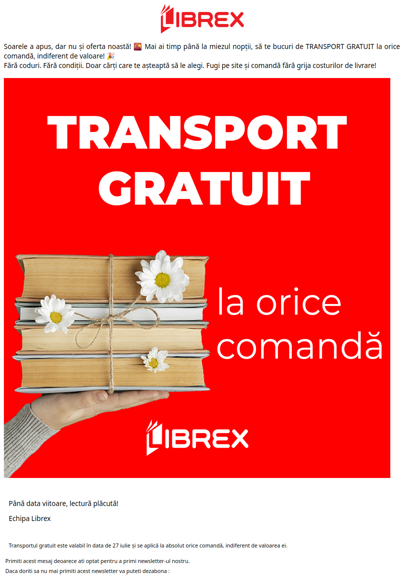 ⏳ ULTIMA ȘANSĂ: Transportul gratuit dispare la miezul nopții!