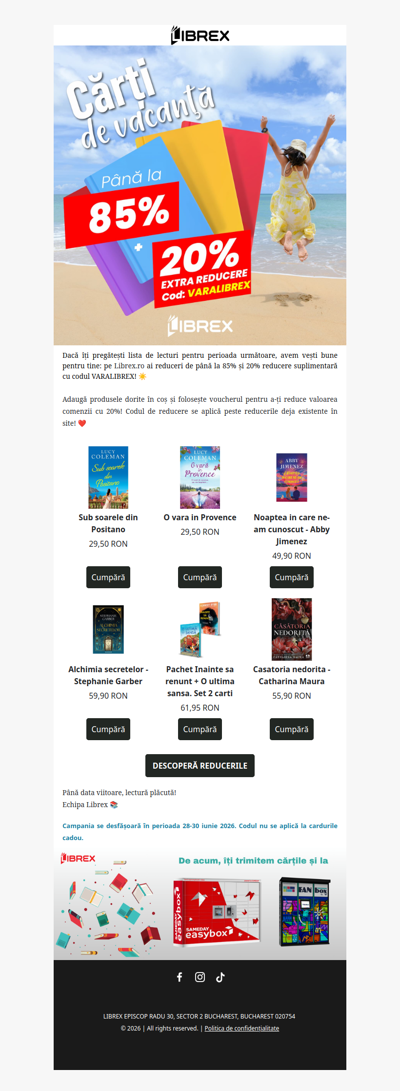 🔥 20% extra-reducere la TOT