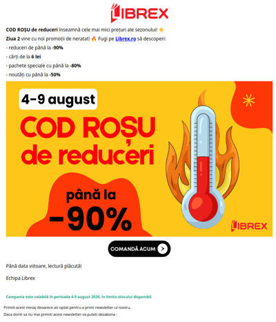 🔴 Ziua 2 de COD ROȘU! 🌡 Prețurile s-au topit de tot!