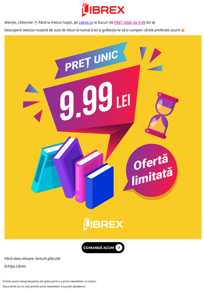 ⚡️ Doar azi ! Totul la 9.99 lei! 📚