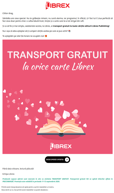 Weekendul e al tău! 😍 Livrarea e din partea noastră!