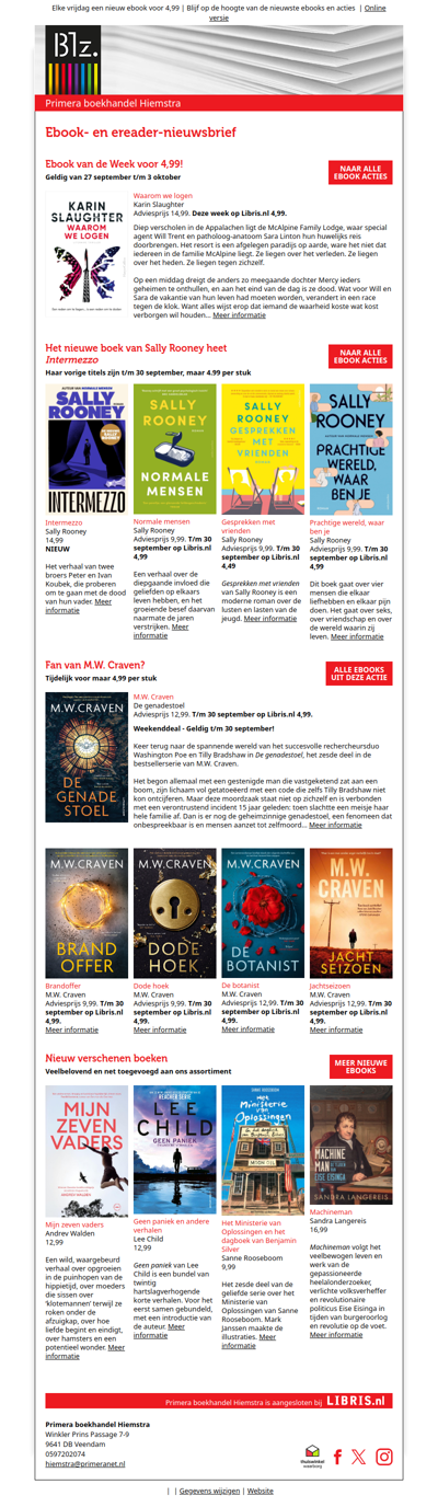 Deze week voor 4,99: Waarom we logen van Karin Slaughter