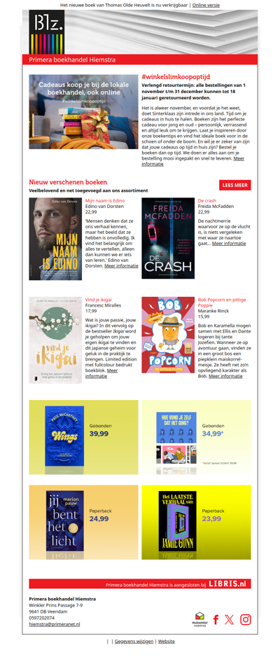 Haal je cadeaus op tijd in huis | #winkelslimkoopoptijd