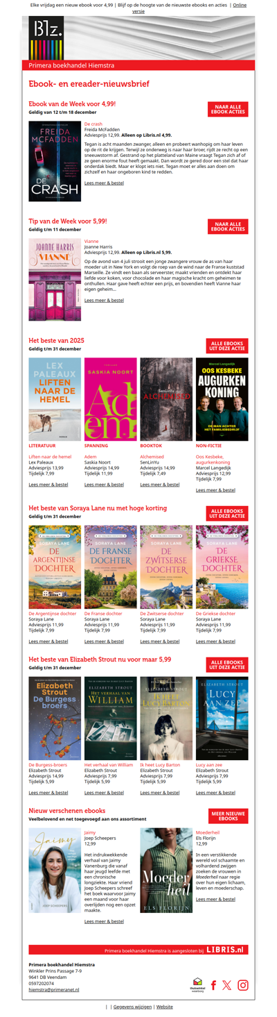 Deze week voor 4,99: De crash van Freida McFadden