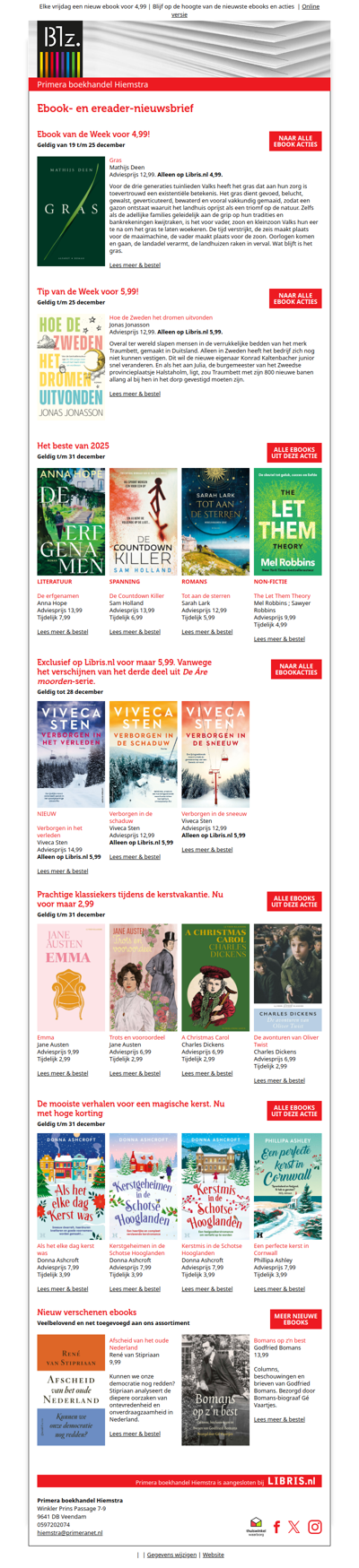 Deze week voor 4,99: Gras van Mathijs Deen