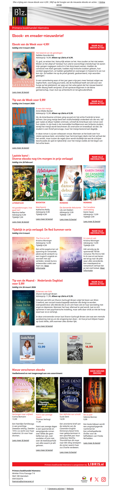 Deze week voor 4,99: Het bewind van de gelukkigen van Nelleke Noordervliet