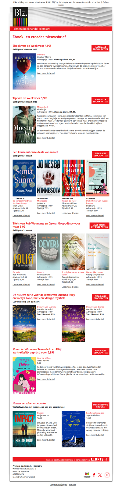 Deze week voor 4,99: De wens van Heather Morris