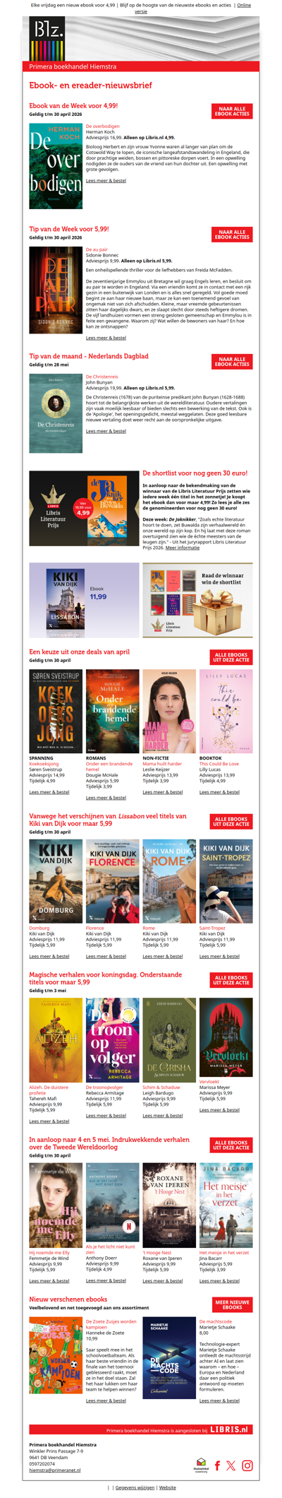 Deze week voor 4,99: De overbodigen van Herman Koch