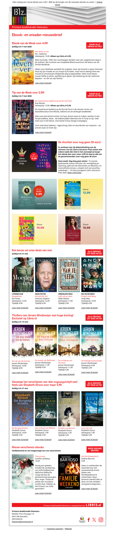 Deze week voor 4,99: Een leven zo ver van M.L. Stedman