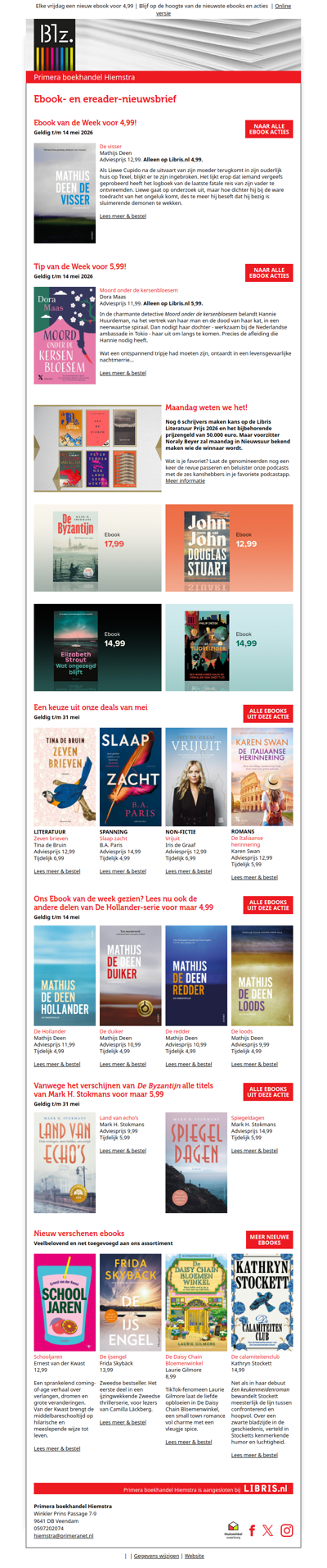 Deze week voor 4,99: De visser van Mathijs Deen