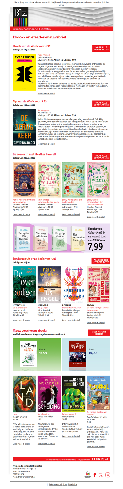 Deze week voor 4,99: Twee Prinsen van Splinter Chabot