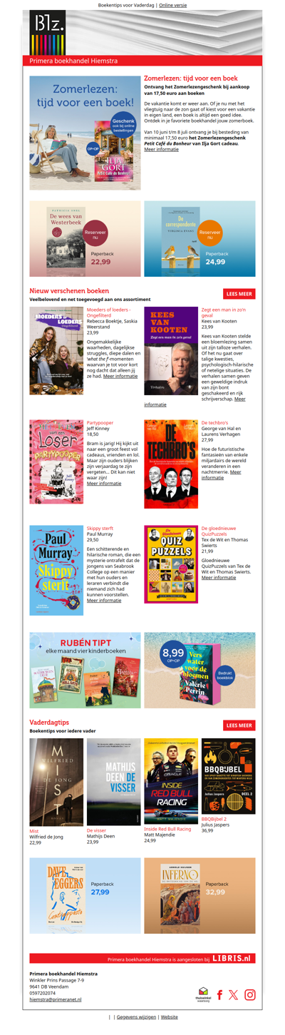 Zomerlezen met een cadeautje van je boekhandel | Het nieuwe boek van Dave Eggers