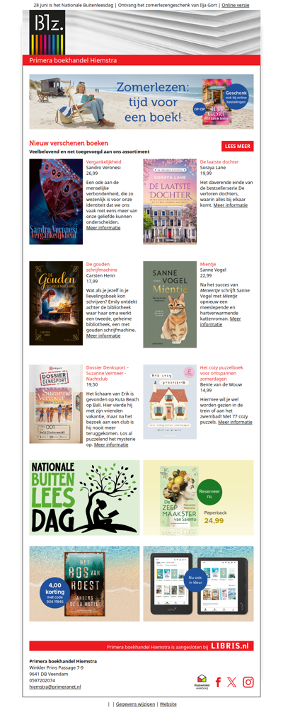 Het nieuwe boek van Soraya Lane | Nieuw in de boekhandel