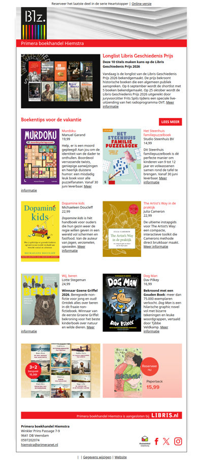 Dit is de longlist van de Libris Geschiedenis Prijs | Nieuw verschenen boeken