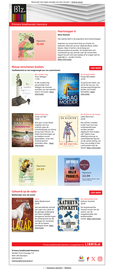 Het laatste deel in de serie Heartstopper | Nieuw in de boekhandel