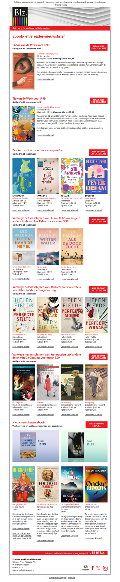 Deze week voor 4,99: Leonard en Hungry Paul van Rónán Hession