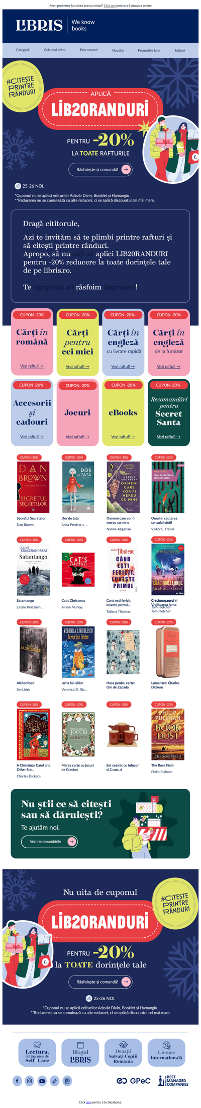 📩Ai primit un cod de reducere! -20%❄️Află codul»