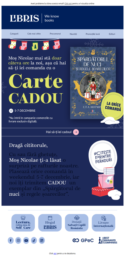 Cartea CADOU încă te așteaptă 🎀 Mai sunt doar câteva ore ⏰