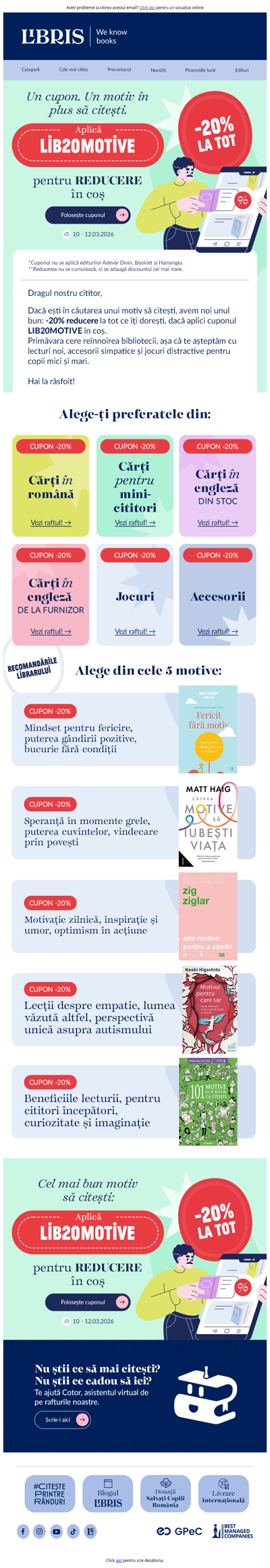 Poftă de citit?📖Ai un cupon de -20% reducere🎟️Află codul »