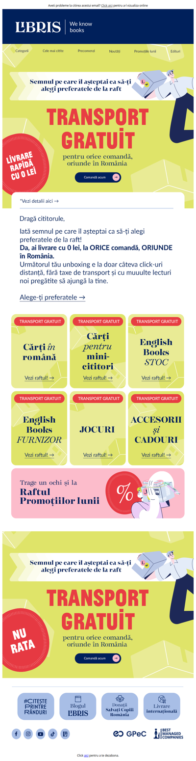 🛵Transport GRATUIT📬 pentru ORICE colet, ORIUNDE în România!