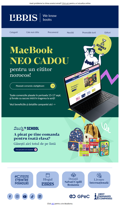 Laptopul MacBook Neo poate fi al tău🎁Nu rata concursul!