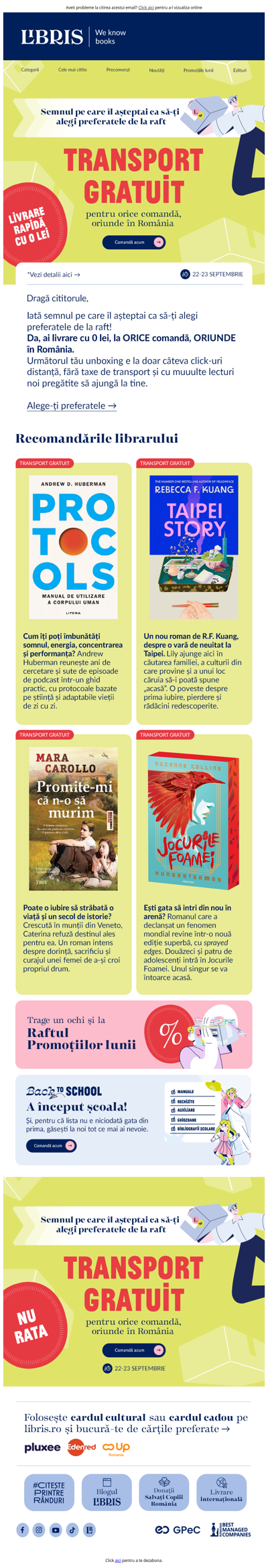🪂Transport GRATUIT 📦 pentru ORICE colet, ORIUNDE în România!