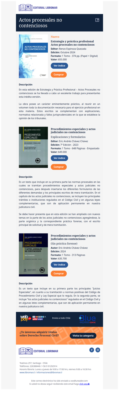 Actos procesales no contenciosos, Estrategia y práctica profesional