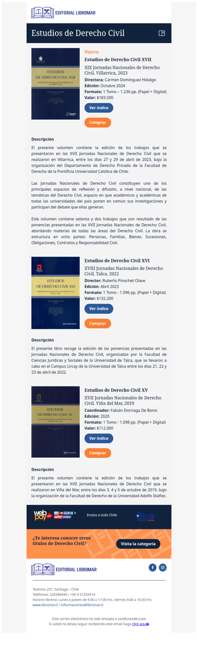 Estudios de Derecho Civil XVII (Dirª. Carmen Domínguez Hidalgo)