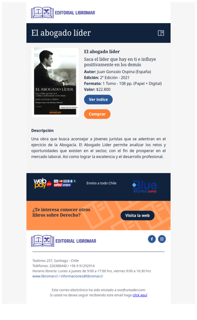 El abogado líder - Saca el líder que hay en ti e influye positivamente en los demás