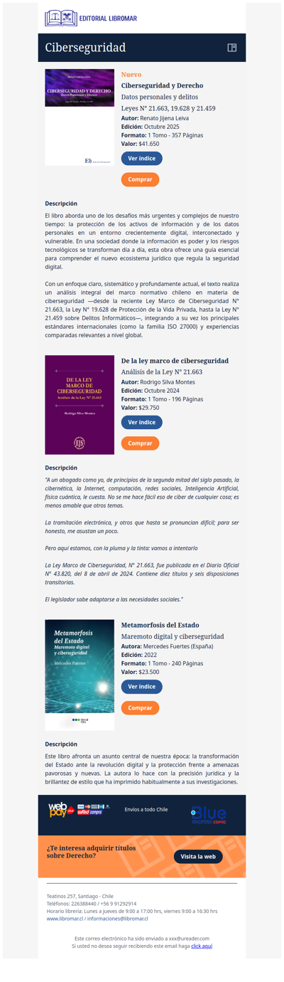 Ciberseguridad y Derecho - Datos personales y delitos (Renato Jijena L.)