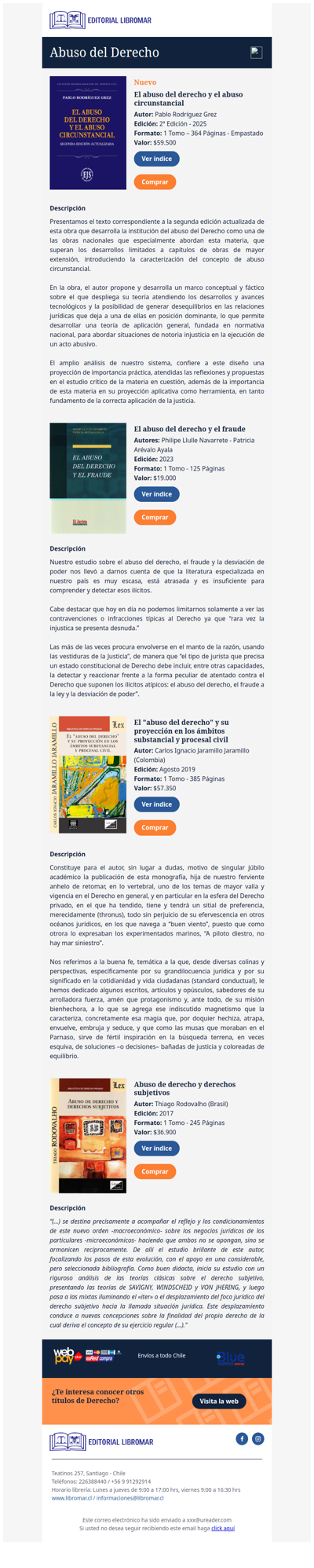 El abuso del derecho y el abuso circunstancial (Pablo Rodríguez Grez)